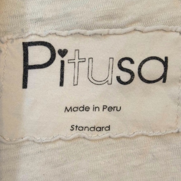 Pitusa Pima Shorts and Matching Pima Button Down PJ SET in Sky Blue - Picture 4 of 5